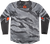 ICON 2824-0093 Tiger’s Blood Jersey - Gray Camo Large