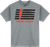 ICON 3030-23482 Invasion Stripe™ T-Shirt - Gray 2XL