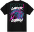ICON 3030-25568 Lazer Cobra™ T-Shirt - Black Medium