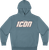 ICON 3050-7046 Rizz Rizz™ Hoodie - Blue Large