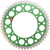 RENTHAL 1120-520-50GPGN Twinring™ Rear Sprocket - 50 Tooth Green Kawasaki/Suzuki