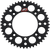 RENTHAL 121U-428-47GPBK Ultralight Rear Sprocket - Aluminum 47 Tooth Black Suzuki/Yamaha