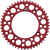 RENTHAL 189U-420-49GRRD Ultralight Rear Sprocket - Aluminum 49 Tooth Red Honda