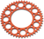 RENTHAL 224U-520-48GPOR Ultralight Rear Sprocket - Aluminum 48 Tooth Orange