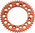 RENTHAL 441U-428-46GPOR Ultralight Rear Sprocket - Aluminum 46 Tooth Orange Gas Gas/Husqvarna/KTM