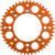 RENTHAL 518U-420-46GPOR Rear Aluminum Sprocket - Aluminum 46 Tooth Orange Gas Gas/Husqvarna/KTM