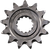 RENTHAL 302--520-13GP Front Sprocket - Front Kawasaki 13-Tooth