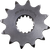 RENTHAL 292--520-12P Front Sprocket - 12 Tooth