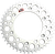 RENTHAL 154U-520-45GRSI Ultralight Rear Sprocket - Aluminum 45 Tooth Silver Honda