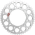 RENTHAL 224U-520-50GPSI Ultralight Rear Sprocket - Aluminum 50 Tooth Silver