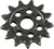 RENTHAL 254--520-13GP Front Sprocket - Grooved 13 Tooth Suzuki