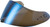 SCORPION EXO 52-420-70 EXO-R420 FACESHIELD BLUE MIRRORED
