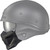 SCORPION EXO 52-730-02 COVERT X FACE MASK MATTE BLACK