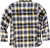 SCORPION EXO 52231-4 COVERT WOMENS FLANNEL WHITE/YELLOW MD