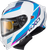 SCORPION EXO 93-1024-EC EXO-GT930 COLD WEATHER HELMET MODULUS WHT/BLU MD (ELECTRIC)