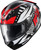 SCORPION EXO 43-1134 EXO-R430 FULL-FACE HELMET HEAD TRIP RED MD