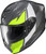 SCORPION EXO 33-1124 EXO-R330 FULL-FACE HELMET HAWKER HI-VIZ MD