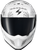 SCORPION EXO CFX-1054 COVERT FX FULL FACE HELMET THE LITAS 2 WHITE MD