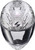 SCORPION EXO 43-4125 EXO-R430 FULL FACE HELMET MANITOU WHITE LG