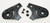 GMAX G067010 SHIELD RATCHET PLATES W/SCREWS LEFT/RIGHT GM-67/OF-77