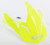 GMAX G011072 VISOR W/SCREWS HI-VIS YELLOW GM-11