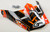 GMAX G046861 VISOR W/SCREWS HOOPER MX-46Y BLACK/ORANGE YS-YL