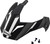 GMAX G0110?? VISOR W/SCREWS EXPEDITION MATTE BLACK/DARK SILVER GM-11