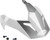 GMAX G011098 VISOR W/SCREWS SCUD WHITE/GREY GM-11