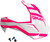 GMAX G011106 VISOR W/SCREWS TRAPPER PINK/WHITE/GREY GM-11S