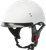 GMAX H9650203 HH-65 HALF HELMET FULL DRESSED MATTE WHITE XS