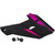 GMAX G04649343 MX-46 COMPOUND VISOR MATTE BLACK/PINK XS-SM