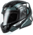 GMAX M1043363 MD-04 SECTOR HELMET BLACK/SILVER XS