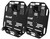 NELSON-RIGG RG-QRP RIGG SADDLEBAG PLATE QUICK RELEASE PAIR BLACK