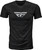 FLY RACING 352-0610M FLY F-WING TEE BLACK MD