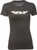 FLY RACING 356-03702X WOMEN'S FLY CORPORATE TEE BLACK 2X