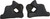 FLY RACING 73-92813 WERX CHEEK PAD BLACK 18MM M