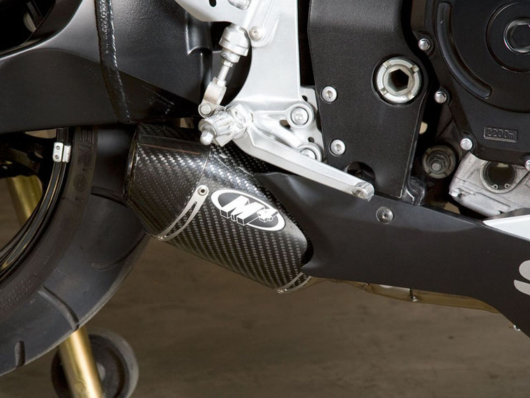 M4 SU6824 SLIP ON SO EXHAUST SYSTEM 
CARBON FIBER CF STREET SLAYER MUFFLER W CF END CAP
STAINLESS STEEL SS LINK / MID PIPE
SUZUKI GSXR600 GSX-R600 GSXR-600 GSXR 600 GSXR750 GSX-R750 GSXR-750 750
06 07 2006 200