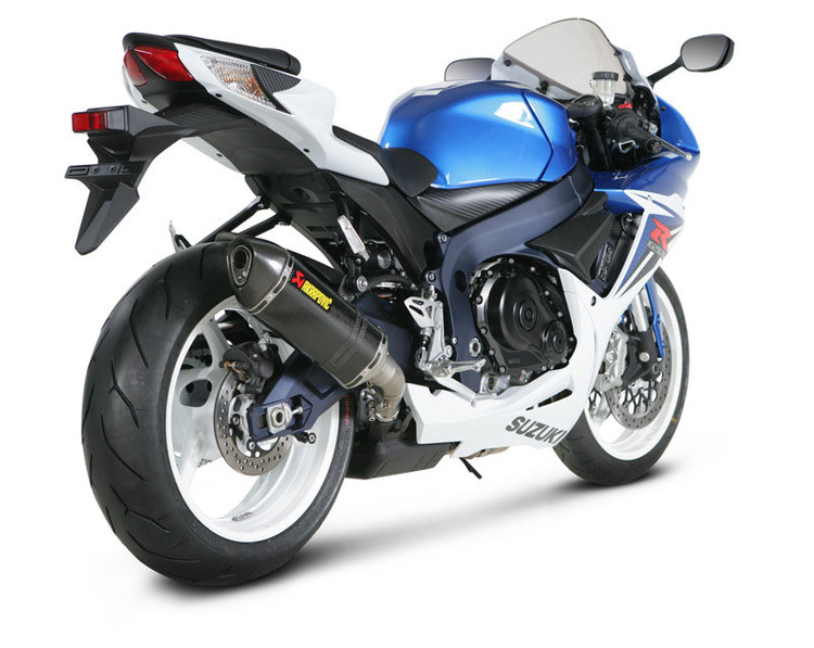 Akrapovic S-S6So8-Hzc Slip On So Exhaust Muffler System Carbon