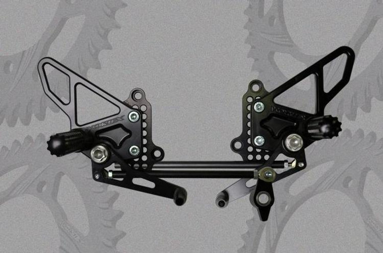 Vortex  Rs198K V2 Rear Sets Rearsets Black 848 1098 1198 09-12 Rs198 Vortex  Rs198K V2 Rear Sets Rearsets Black 848 1098 1198 09-12 Rs198