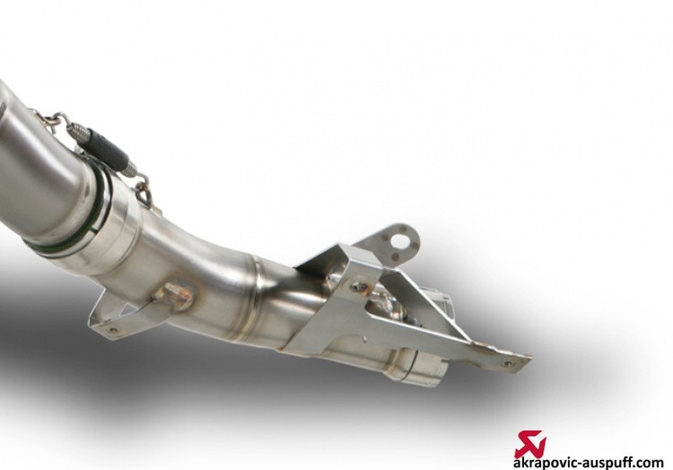 Akrapovic L-K10So4/1 Stainless Link Mid Cat Delete Pipe Zx10R 08