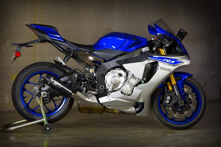 M4 YA9922-GP BLACK GP2 SLIP ON SO EXHAUST SYSTEM 

YAMAHA YZF-R1 YZF-R1M R1 R1M 2015 15