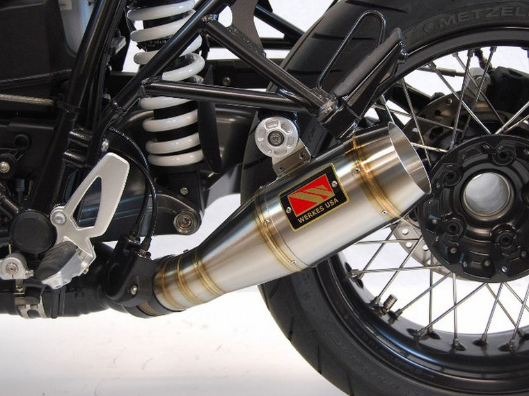 COMPETITION / COMP WERKES WB1200 SLIP-ON SLIP ON SO EXHAUST SYSTEM

HAND WELDED STAINLESS GP SHORTY MUFFLER

BMW RNINET R90 R-NINE-T R9T R NINE T

 14 15 16 2014 2015 2016