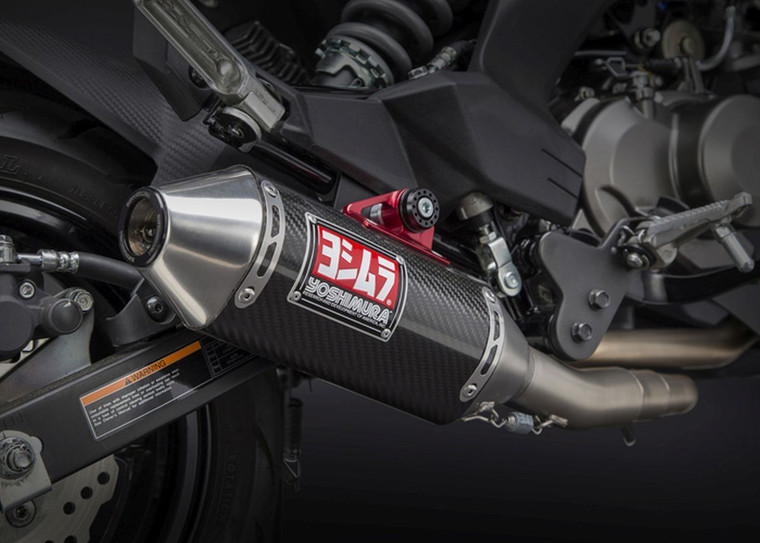 YOSHIMURA 14120AB250 FULL EXHAUST SYSTEM

RS-2 RS2 CARBON FIBER MUFFLER

STAINLESS HEAD PIPE & COLLECTOR / MID PIPE

KAWASAKI Z125 125 PRO 2017