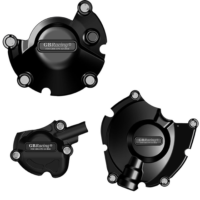 GB RACING COMPLETE 3 PIECE ENGINE COVER SET  EC-MT10-2015-SET-GBR
YAMAHA MT10 MT-10 MT1000 
2015 15 16 2016 17 2017 18 2018