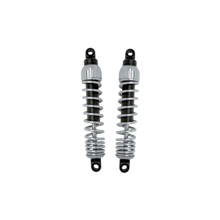 Progressive 444 Chrome Shocks For Harley Sportster 1986-2019