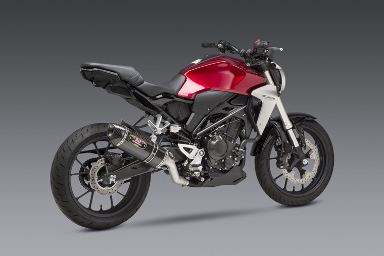 YOSHIMURA 12310BJ220 R-77 CARBON WORKS SLIP-ON EXHAUST CB300R 19-20