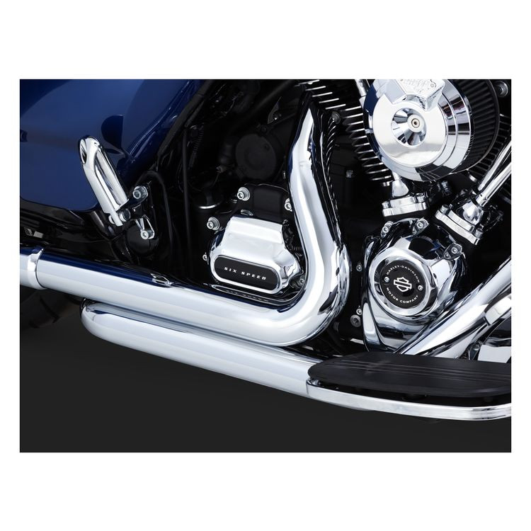Vance & Hines 16799 Chrome Dresser Duals Headers Exhaust Touring 95-08