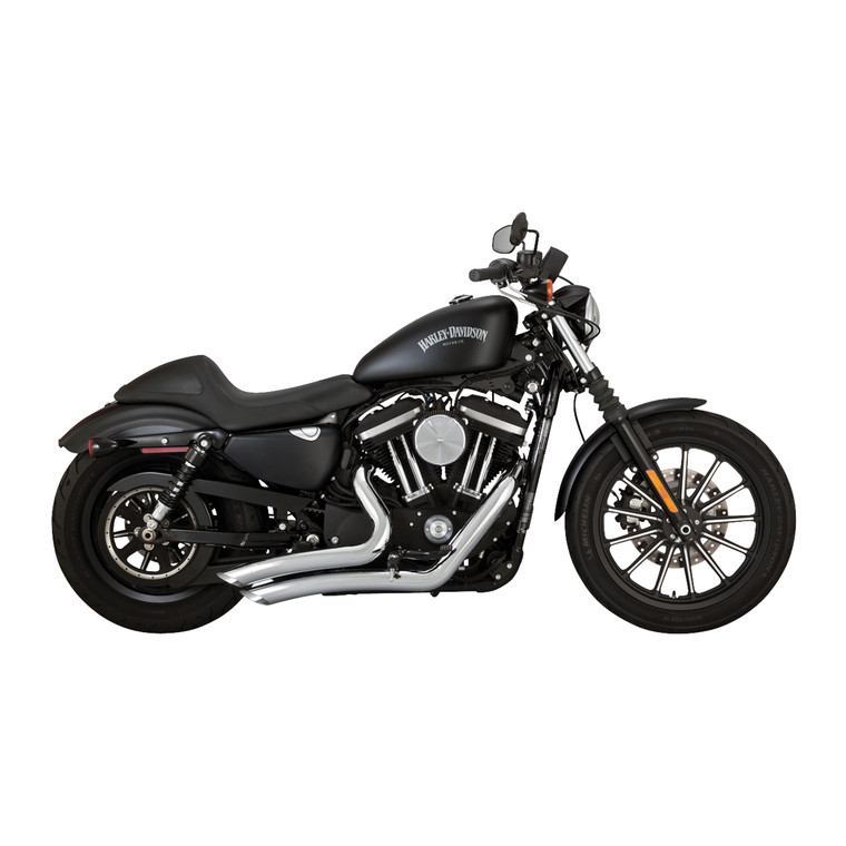 Vance & Hines 26367 Chrome Big Radius Exhaust System 14-22 Sportster Vance & Hines 26367 Chrome Big Radius Exhaust System 14-22 Sportster
