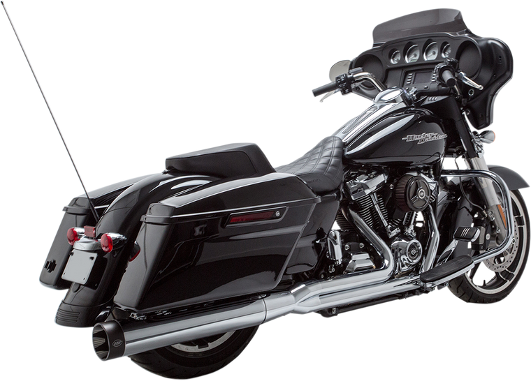 S&S 550-0728 Race Cat Delete Sidewinder 2:1 Full Exhaust  HARLEY TOURING 17-25 fl Road Street Ultra Glide