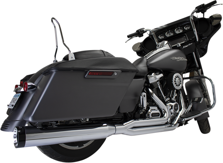 Khrome Werks 2:1 Chrome Outlaw Exhaust 3 Step Header 17-23 FL M8 Khrome Werks 2:1 Chrome Outlaw Exhaust 3 Step Header 17-23 FL M8